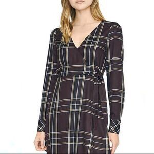 Sanctuary | Plaid Surplice Dress